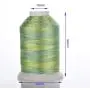 Simthreads 12 Variegated Colors Polyester Embroidery Machine Thread for Most Home Sewing Embroidery Machines 1100 Yards Each