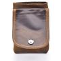 NKns Fanny Pack Mens Leather Purse Mens Pockets Mobile Phone Bag Mens Passport Holder