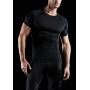 ATHLIO 1 or 3 Pack Mens Cool Dry Short Sleeve Compression Shirts, Sports Baselayer T-Shirts Tops, Athletic Workout Shirt