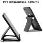 Cell Phone Stand Holder - Uniwit Multi-Angle Adjustable Phone Desk Stand Tablet Holder for iPhone 11 Pro Max XS XR 8 Plus 6 7 Samsung Galaxy S10 S9 S8 S7 Edge S6 Android Smartphone