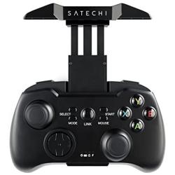Satechi Bluetooth Wireless Universal Game Controller Gamepad - Compatible with Samsung Galaxy S10, Galaxy Note, Google Pixel, Huawei Series, HTC, LG, VR and more Android devices