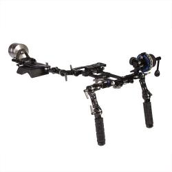 Ikan TT-03-TL DSLR Shoulder Rig w/ Follow Focus and Counter Weights
