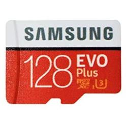 128GB Samsung Evo Plus Micro SDXC Class 10 UHS-1 128G Memory Card for Samsung Galaxy Note 8, S8, S8+ Plus, S7, S7 Edge, S5 Active Cell Phone with Everything But Stromboli Card Reader  (MB-MC128GA)