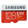 Samsung 128GB Micro SDXC EVO Plus Memory Card with Adapter Works with Samsung Galaxy Note 10+ Cell Phone, Note 10+ 5G Smartphone (MB-MC128G) Bundle with 1 Everything But Stromboli SD, TF Card Reader