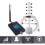 Tri-Band AT&T T-Mobile Cell Phone Signal Booster Repeater for Home and Office - Boosts Your 3G Voice and 4G LTE Data - Supports Band 2/5/12/17 Cellulars - Easy to Setup
