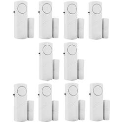 Personal Security Window & Door Alarm Bell | Wireless Sensor Door Window Burglar Alarm | Pack of 10