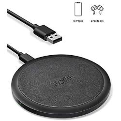 Seneo Holife 7.5W Qi Fast iPhone Wireless Charger for iPhone SE/11/11 Pro Max/XR/XS/X/8/8P/Airpods Pro, 10W Wireless Charging Pad for Samsung Galaxy Note10/10+/Note9/8, S20/S10/S9,15W for LG V30/V40