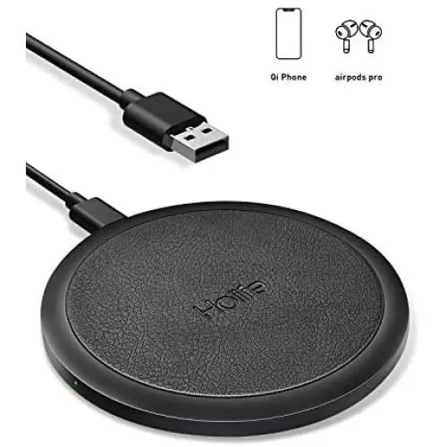 Seneo Holife 7.5W Qi Fast iPhone Wireless Charger for iPhone SE/11/11 Pro Max/XR/XS/X/8/8P/Airpods Pro, 10W Wireless Charging Pad for Samsung Galaxy Note10/10+/Note9/8, S20/S10/S9,15W for LG V30/V40 Seneo Holife 7.5W Qi Fast iPhone Wireless Charger for iPhone SE/11/11 Pro Max/XR/XS/X/8/8P/Airpods Pro, 10W Wireless Charging Pad for Samsung Galaxy Note10/10+/Note9/8, S20/S10/S9,15W for LG V30/V40