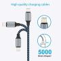 iPhone Charger, MFi Certified 4Pack 6FT iPad Charger Cord, Nylon Braided Lightning to USB Cable iPhone Cord Compatible iPhone 11/11 Pro/X/Xs Max/XR/8/8 Plus/7/7 Plus/iPad/iPod