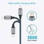iPhone Charger, MFi Certified 4Pack 6FT iPad Charger Cord, Nylon Braided Lightning to USB Cable iPhone Cord Compatible iPhone 11/11 Pro/X/Xs Max/XR/8/8 Plus/7/7 Plus/iPad/iPod iPhone Charger, MFi Certified 4Pack 6FT iPad Charger Cord, Nylon Braided Lightning to USB Cable iPhone Cord Compatible iPhone 11/11 Pro/X/Xs Max/XR/8/8 Plus/7/7 Plus/iPad/iPod