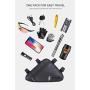 JUMOWA Bike Bicycle Triangle Frame Bag, Bike Bicycle Storage Bag Pack Bike Accessories Water Resistant Road Mountain Cycling Strap Saddle Pouch Bag Mobile Phone Bag