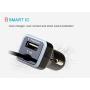 iPhone Car Charger, [Apple MFI Certified] Lighting Car Charger for iPhone X, 8, 8 Plus, 7, 7Plus 6S / 6S Plus, 6, 6 Plus, SE, 5, 5S, iPad Pro, Air 2, Mini 3,with Extra USB Port (Black)