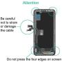 Screen Replacement Compatible with iPhone Xs 5.8 inch, Touch Screen Display Digitizer Assembly with Repair Tool Kit, Tempered Glass, Magnetic Screw Map (Model A1920, A2097, A2098, A2100)