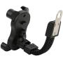 Enrilior 360° Rotating Mobile Phone Bracket Drop Resistance Rearview Mirror Holder for Bicycle Motorcycle Electric Bike