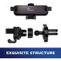 TMINNOV Car Vent Phone Holder,Gravity Air Vent Mount Mobile Phone Holder Compatible with iPhone 7 8 11 X and More Universal Cell Cradles (Black)
