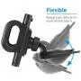 Macally Car Cd Slot Phone Holder Mount for iPhone Xs XS MAX XR X 8 Plus 7 7+ 6s Plus 6s 6 SE Samsung Galaxy S9 S9+ S8 Edge Note 5, Motorla Moto, Pixel, Xperia Cell Phones, GPS, etc. (MCDHOLDER)