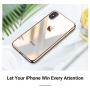 TORRAS Crystal Clear iPhone Xs Max Case, [Anti-Yellowing] Soft Silicone Shockproof TPU Slim Thin Protective Phone Cover Case for iPhone Xs Max 6.5 inch - Gold