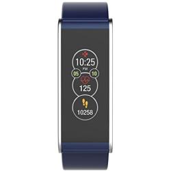 MYKRONOZ ZeFit4 HR Fitness Activity Tracker with Heart Rate Monitoring, Color Touchscreen & Smart Notifications - Blue/Silver