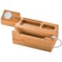 ZeroElec Charging Dock AirPods Apple Watch Charger Stand Bamboo Wood Charging Station Desk Organization Compatible with AirPods/Apple Watch Series3/2/1/iPhone