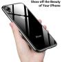 TORRAS Crystal Clear iPhone XR Cases, [10X Anti-Yellowing] [Ultra Thin Slim Fit] Soft Silicone TPU Protective Cover Case for iPhone XR, Black