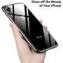 TORRAS Crystal Clear iPhone XR Cases, [10X Anti-Yellowing] [Ultra Thin Slim Fit] Soft Silicone TPU Protective Cover Case for iPhone XR, Black