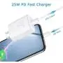 USB C Wall Charger-PD 25W Type C Fast Charging Block Power Adapter for iPhone 11 Pro Max Xs Max XR X 8 Plus, iPad Pro, Samsung Galaxy Note10 S10+ S20 S9 S8, Google Pixel 2 4 3a XL, LG and More USB C Wall Charger-PD 25W Type C Fast Charging Block Power Adapter for iPhone 11 Pro Max Xs Max XR X 8 Plus, iPad Pro, Samsung Galaxy Note10 S10+ S20 S9 S8, Google Pixel 2 4 3a XL, LG and More