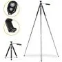 KODAK PhotoGear 42” Tripod | 8-Section Aluminum Stainless Steel Tripod w/Bluetooth Remote, Telescoping Leg-Lock Height Adjustment, 360° Ball Head, Rubber Feet, Smartphone Adapter E-Guide & Carry Case KODAK PhotoGear 42” Tripod | 8-Section Aluminum Stainless Steel Tripod w/Bluetooth Remote, Telescoping Leg-Lock Height Adjustment, 360° Ball Head, Rubber Feet, Smartphone Adapter E-Guide & Carry Case