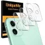 [ 3 Pack ] UniqueMe Camera Lens Protector for iPhone 11 Tempered Glass [High Definition] Scratch Resistant 6.1&quot