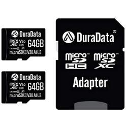 2-Pack 64GB MicroSD Card Plus Adapter – Amplim 2X 64 GB Micro SD SDXC Memory Card 100MB/s V30 A1 U3 UHD 4K Video MicroSDXC Card for GoPro Camera Galaxy LG Moto Xperia Nintendo Canon Nikon DJI Fire