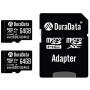 2-Pack 64GB MicroSD Card Plus Adapter – Amplim 2X 64 GB Micro SD SDXC Memory Card 100MB/s V30 A1 U3 UHD 4K Video MicroSDXC Card for GoPro Camera Galaxy LG Moto Xperia Nintendo Canon Nikon DJI Fire