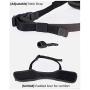 Soft Dog Muzzle for Small, Medium and Large Dogs, Anti-Biting, Barking and Chewing, Breathable Mesn Muzzle with Adjustable Secure Velcro, 5 Sizes