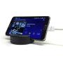 PUCKUPS - The Original Indestructible Hockey Puck Cell Phone Stand - The Best Universal Smartphone Stand. Compatible for All iPhone/Samsung/Google/LG Smartphones. Made from a Real Hockey Puck (1 Pack)