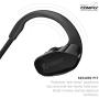 Phaiser BHS-530 Bluetooth Headphones for Running, Wireless Earbuds for Exercise or Gym Workout, Sweatproof Stereo Earphones, Durable Cordless Sport Headset Mic