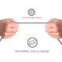 Maitron iPhone Charger, 3PACK 6FT Nylon Braided Lightning Cable Fast Charging High Speed Data Sync Cord Compatible with iPhoneX 8 8Plus 7 7Plus 6s 6sPlus 6 6Plus 5 5s 5c SE iPad iPod and More,White