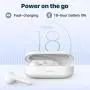 Wireless Earbuds TicPods 1 True Bluetooth Earbuds with Charging case, Water Resistant, Clear Crisp Audio in Both Ears, Noise isolating, Ice