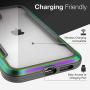 X-Doria Raptic Shield, iPhone 11 Case (Formerly Defense Shield) - Military Grade Drop Tested, Anodized Aluminum, TPU, and Polycarbonate Protective Case for Apple iPhone 11, Iridescent