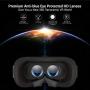 DESTEK V5 VR Headset, 110° FOV Eye Protected HD Virtual Reality Headset w/Touch Button/ Trigger for iPhone 11/Pro/X/Xs/Max/XR/8P, for Samsung S20/S10/S9/S8/Note 10/ 9/8/Plus,Phones w/ 5.5-6.8in Screen