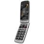 Easyfone A1 3G Unlocked Senior Flip Cell Phone, Big Button Hearing Aids Compatible Easy-to-Use Flip Mobile Phone with Charging Dock(Black)
