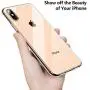 TORRAS Crystal Clear iPhone Xs Max Case, [Anti-Yellowing] Soft Silicone Shockproof TPU Slim Thin Protective Phone Cover Case for iPhone Xs Max 6.5 inch - Crystal Clear