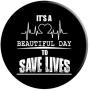 Its A Beautiful Day To Save Lives PopSockets Grip and Stand for Phones and Tablets