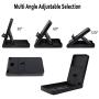 Play Stand for Nintendo Switch,SONVIEE Switch Game Holder Charging Dock Stand Multi Holder Switch Mount Bracket Height Adjustable with 1 Pcs Type C Data Line USB Cable for Switch Console Accessory