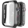 Misxi Black Hard Case Compatible with Apple Watch Series 5 Series 4 44mm with Screen Protector, Hard PC Case Slim Tempered Glass Screen Protector Overall Protective Cover for iwatch Series 5/4 Misxi Black Hard Case Compatible with Apple Watch Series 5 Series 4 44mm with Screen Protector, Hard PC Case Slim Tempered Glass Screen Protector Overall Protective Cover for iwatch Series 5/4