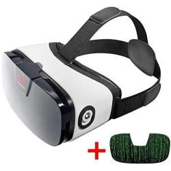 VR Headset - Virtual Reality Goggles by VR WEAR 3D VR Glasses for iPhone 6/7/8/Plus/X & S6/S7/S8/Note and Other Android Smartphones with 4.5-6.5" Screens - Green