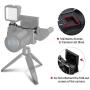 SMALLRIG Cold Shoe Mount Adapter Relocation Plate for Sony Alpha A6600 Mirrorless Camera - BUC2498