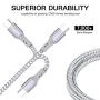 USB C Charger Cable 10-FT 2Pack Cord for Samsung Galaxy A20 A21 A01 S9 Plus S9+,Tab A 10.1 8.0 2019/10.5 2018,Tab S6 S5e S4 S3,A20E A20S A21S,A30 A30S,M31 M21 M30 M30S M20,Fast Charge Charging Wire