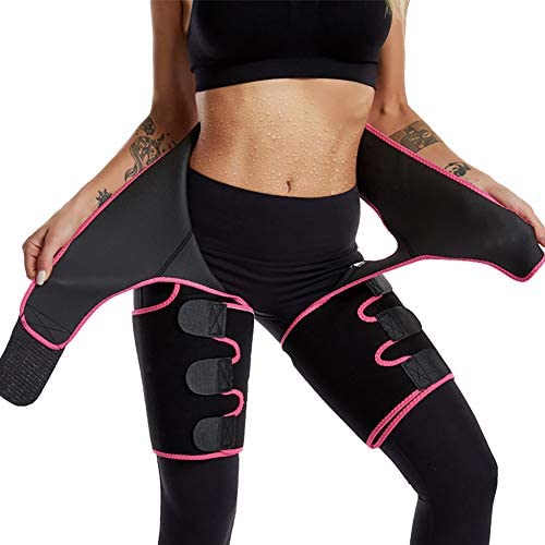 ECHOINE Body 3-in-1 Waist and Thigh Trimmer for Women Weight Loss Butt Lifter Waist Trainer Slimming Support Belt Hip Raise Shapewear Thigh Trimmers