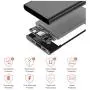 PD 3.0 18W Quick Charge Power Bank QC Portable Charger High Speed 10000mAh Fast Charging USB-C Back Up Battery Pack Compatible for iPhone 11 Pro Max Samsung Galaxy S10 S9 S8 Note 9 8 Cell Phone Black