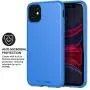 tech21 Studio Colour Mobile Phone Case - Compatible with iPhone 11 - Slim Profile with Anti-Microbial Properties and Drop Protection, Cornflour Blue, Model Number: T21-7270 tech21 Studio Colour Mobile Phone Case - Compatible with iPhone 11 - Slim Profile with Anti-Microbial Properties and Drop Protection, Cornflour Blue, Model Number: T21-7270