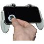 Mobile Game Controller PUBG Mobile Controller Gamepad with Joystick Mobile Trigger for 4-7 Inch Mobile Phones (Black/Gold)