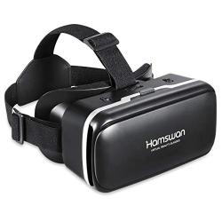 VR Headset for iPhone & Android Phone - Universal Virtual Reality Goggles - Play Your Best Mobile Games 360 Movies with Soft & Comfortable New 3D VR Glasses | + Adjustable Eye Protection System